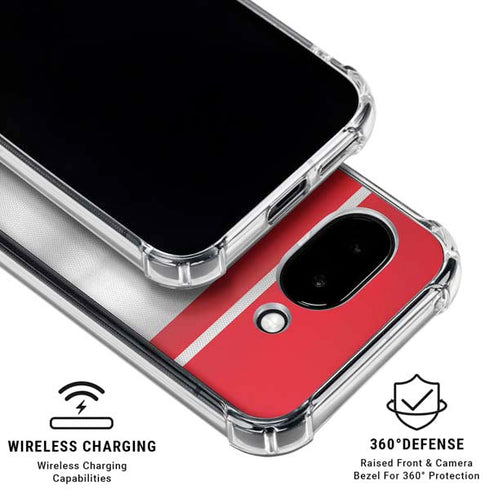 Morocco Soccer Flag Google Pixel 9a Clear Case